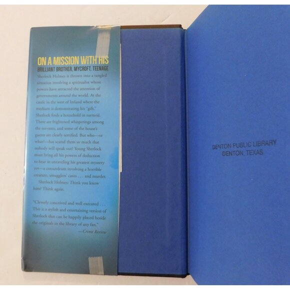 The Legend Begins Sherlock Holmes Knife Edge By Andrew Lane 1st American Ed HBDJ - Picture 3 of 5